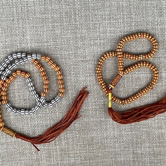 Lot of 2 Tasbeeh Religious Prayer Beads Islamic Tasbeh pray Beads Plastic Beads - Picture 4 of 10